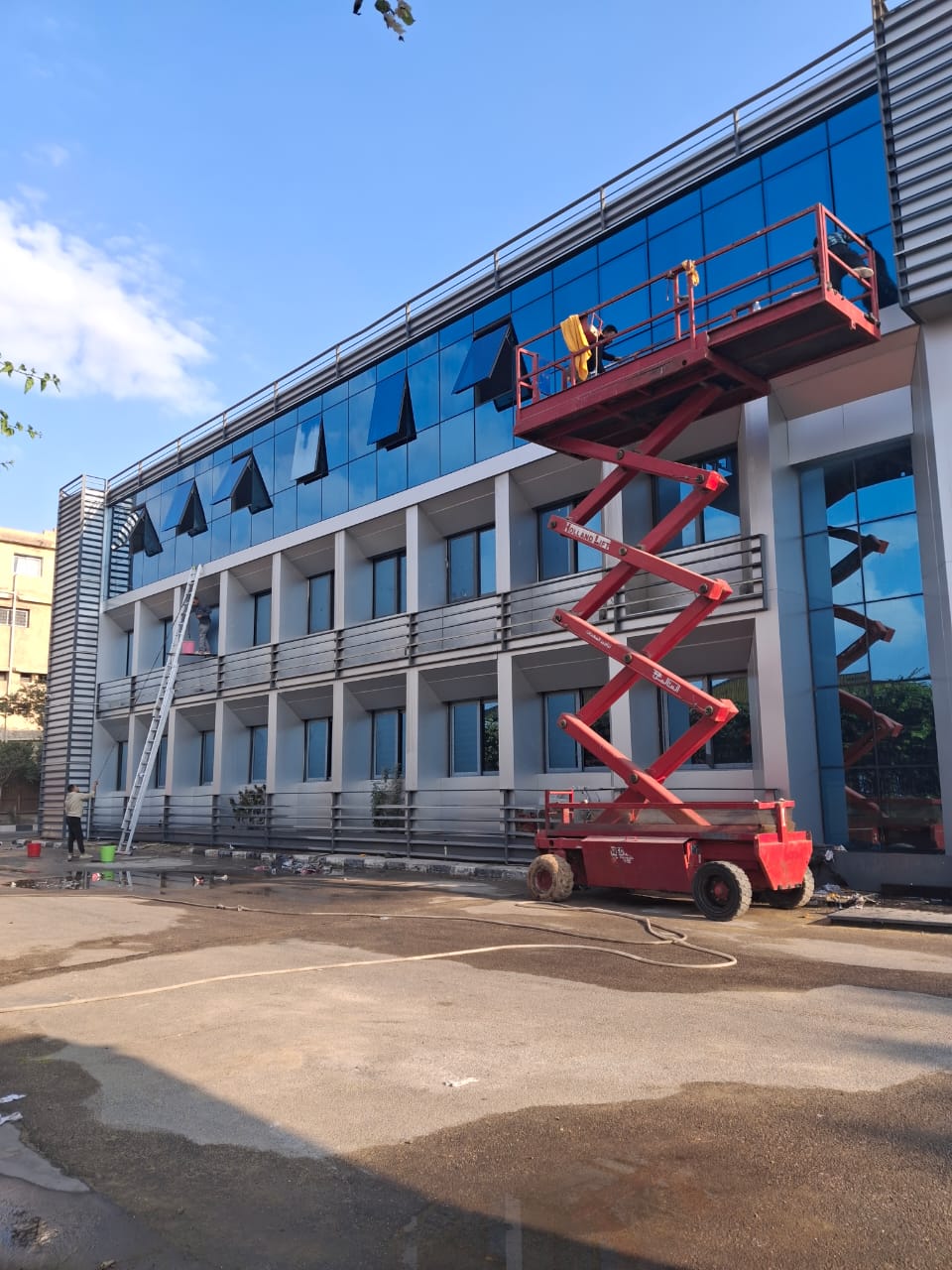 تنظيف ما بعد التشطيب